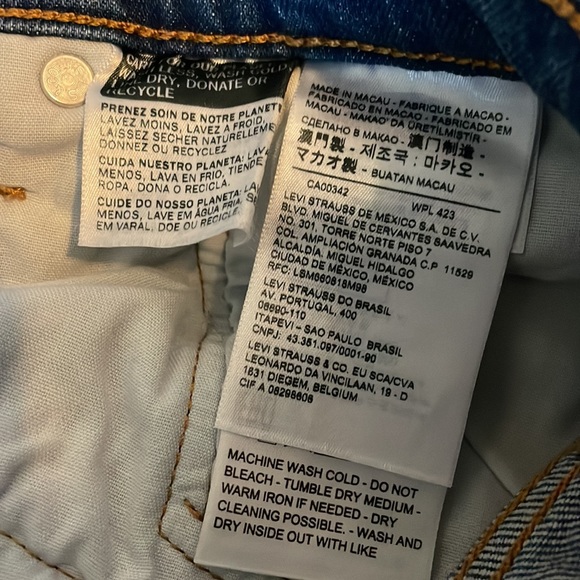 Levi’s 501 S Skinny Levi’s Premium W30 L28 - Picture 7 of 12